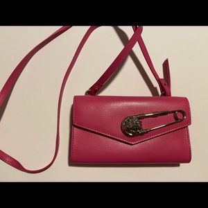 Authentic Versace Versus Pink Lion Head Wallet